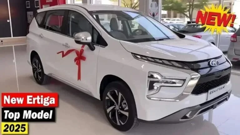 New Maruti Ertiga 2026 Launched – Touchscreen Infotainment, 7-Seater Comfort & 46 KMPL Mileage at Just ₹5,900 EMI!